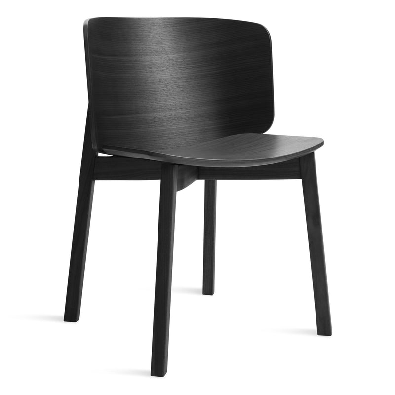 Buddy Chair in Black on Ash - Angle 1