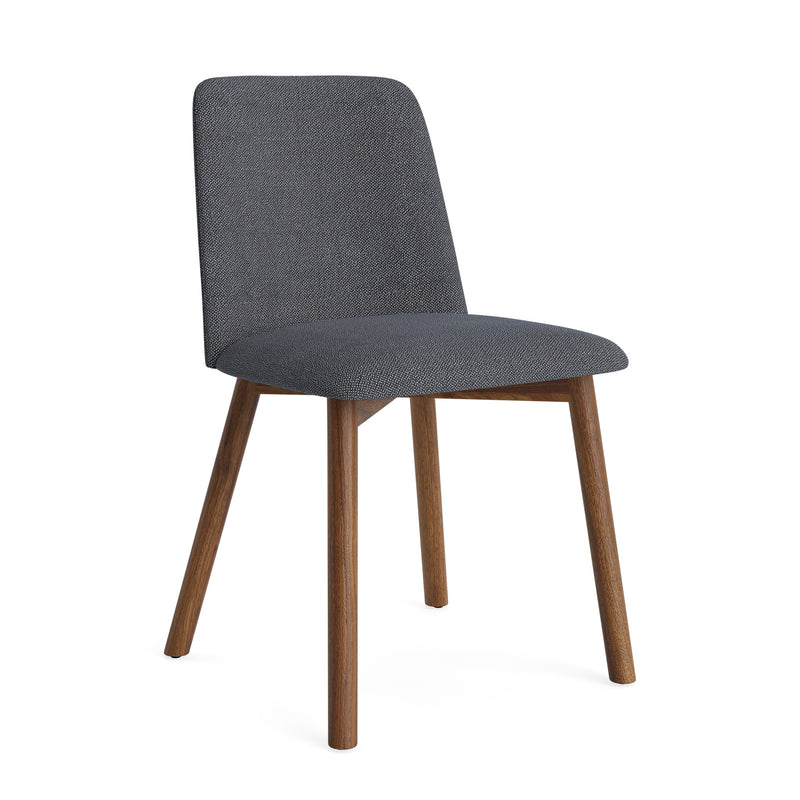 Chip Chair in Camp Charcoal / Walnut - Angle 1