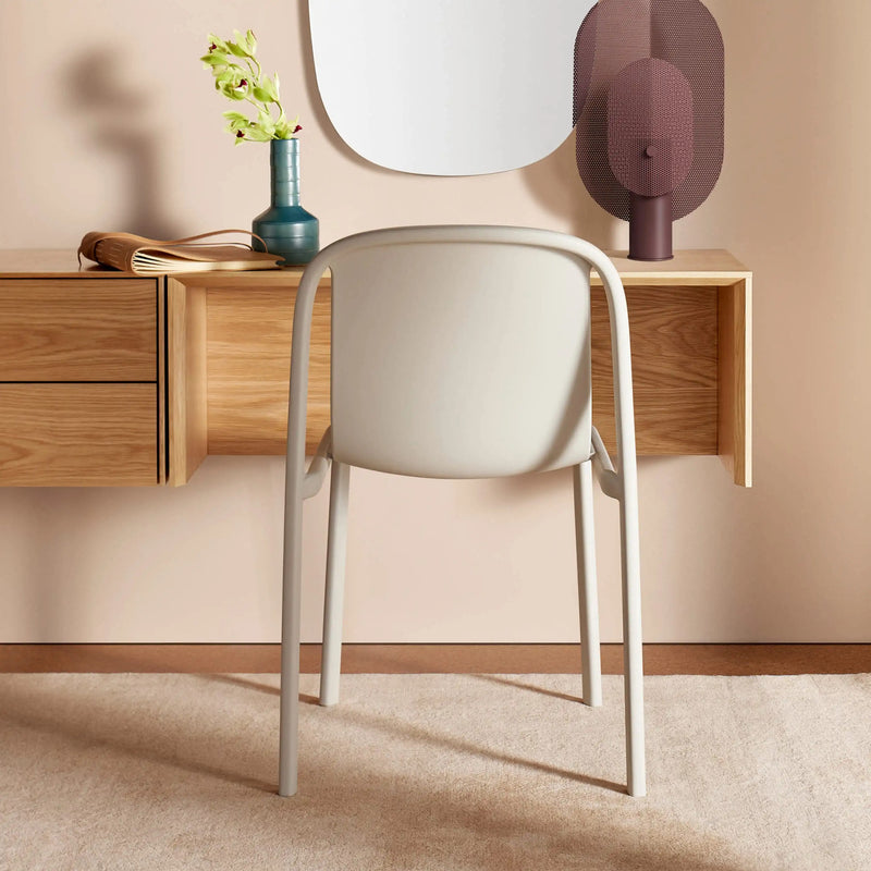 Decade Chair in Bubblegum - Angle 2