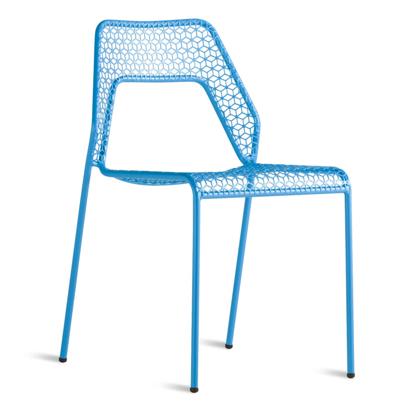Hot Mesh Chair in Simple Blue - Angle 1