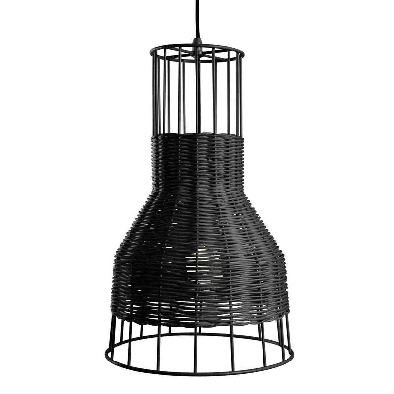 Laika Small Pendant Light in Black - Angle 1