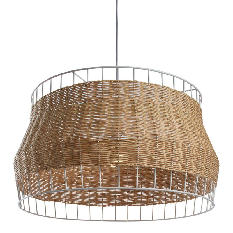 Laika Large Pendant Light in Natural - Angle 2