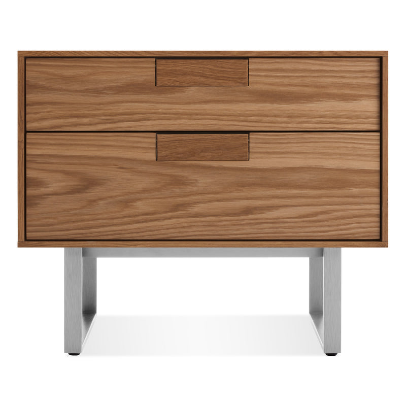 Series 11 Nightstand in Walnut - Angle 1