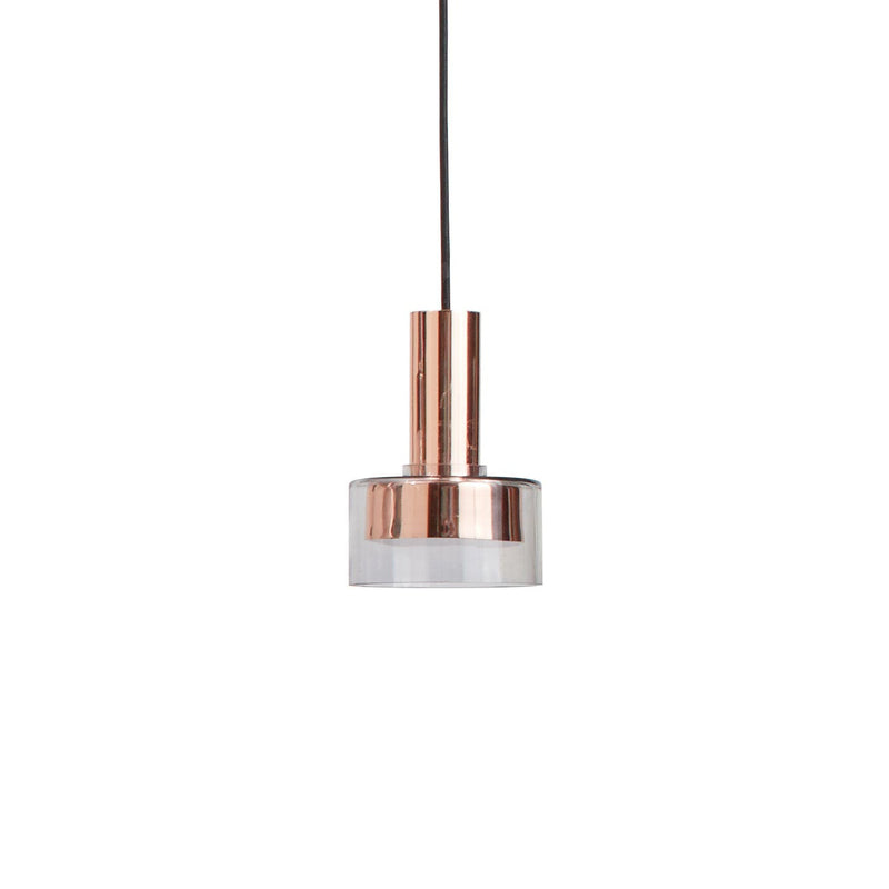 Trace 2 Pendant Light in Copper - Angle 1
